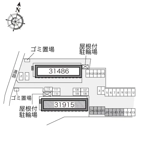 ★手数料０円★さいたま市見沼区東新井　月極駐車場（LP）